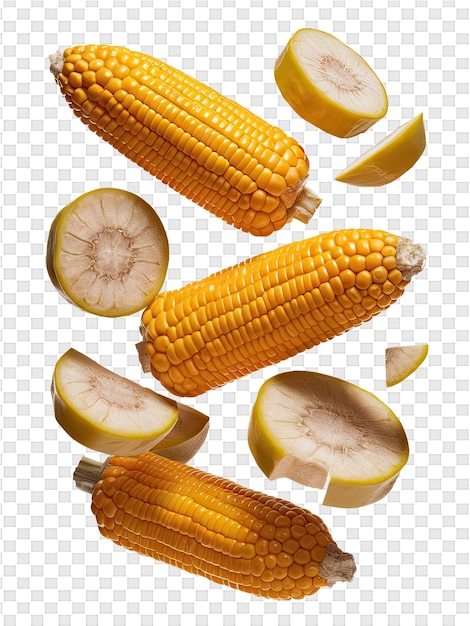 PSD mais sulla mazza con una fetta di limone