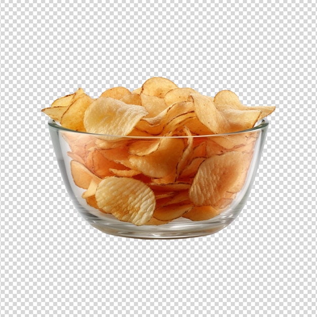 PSD corn flakes isolated on white