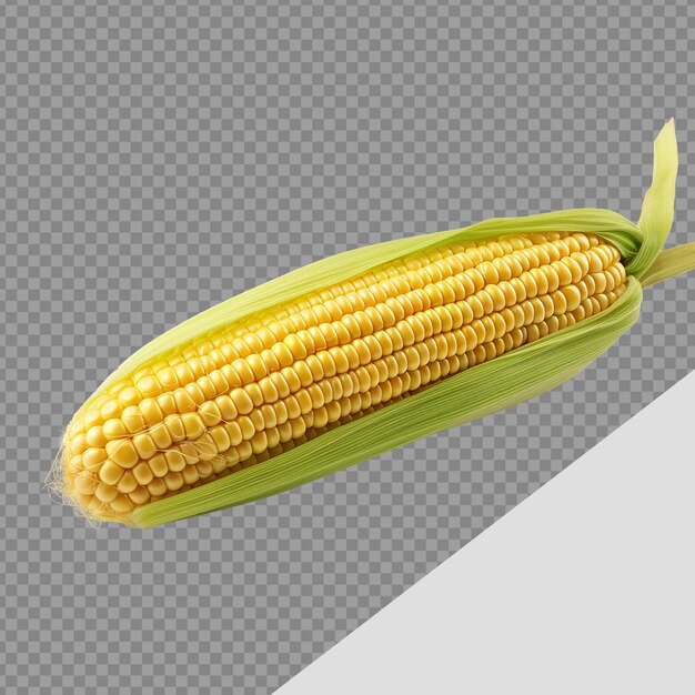 PSD corn png isolated on transparent background