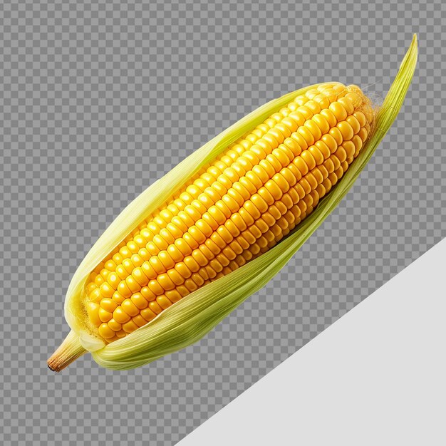 PSD corn png isolated on transparent background