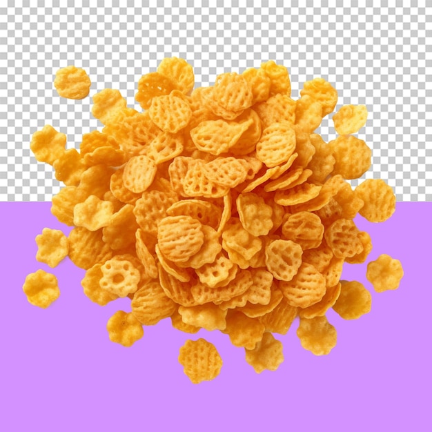 Cornflakes isolated object transparent background