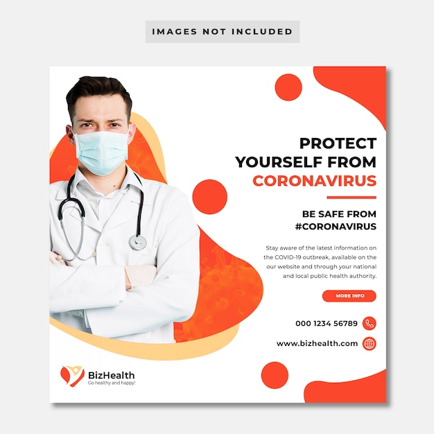 Coronavirus-preventiebanner