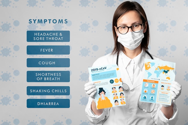 PSD coronavirus symptoms mock-up