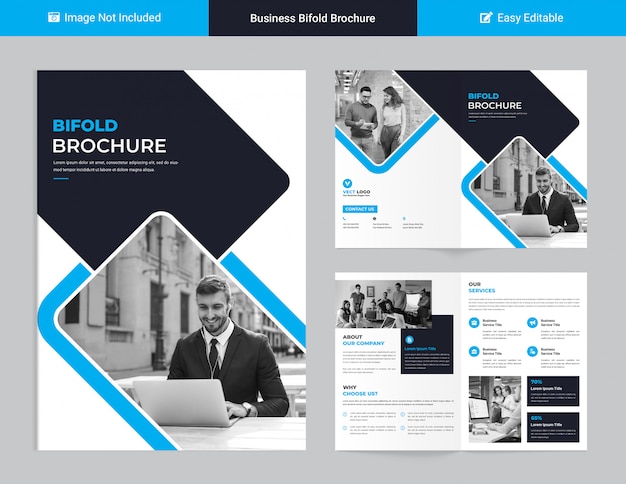 Corporate bifold brochure design