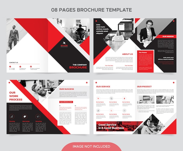 Corporate brochure template