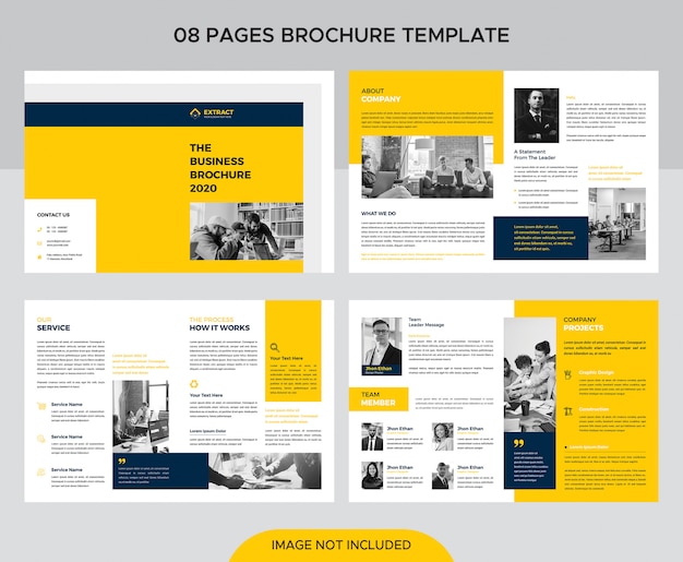 Corporate brochure template