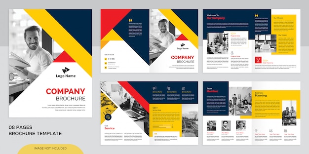 PSD corporate brochure template