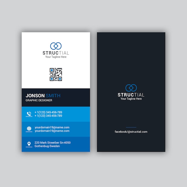 Corporate busines card