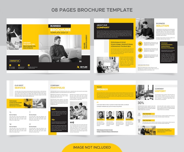 Corporate business brochure template