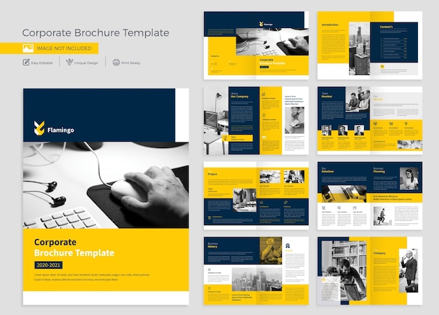 Corporate Business Brochure Template