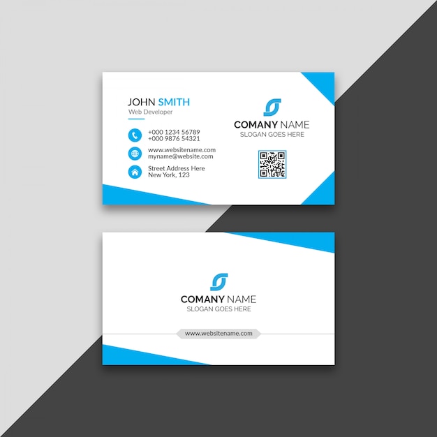 Corporate business card design