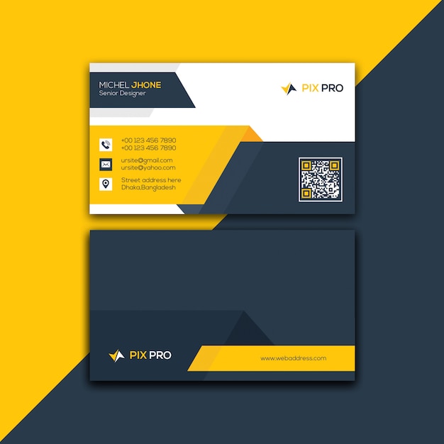 Corporate business card Template