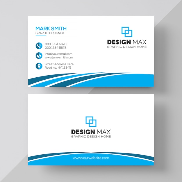 PSD corporate business card