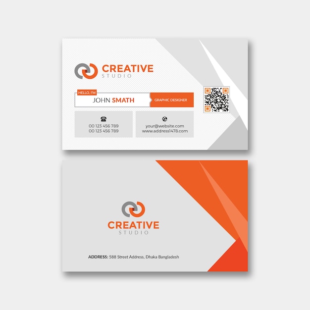 PSD corporate business card