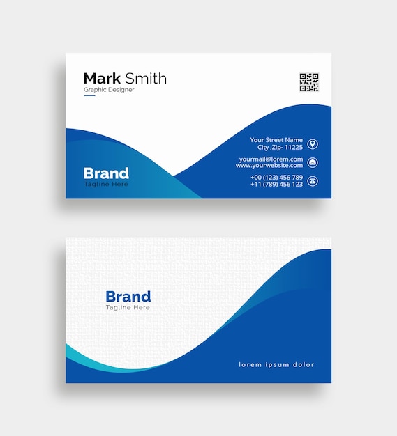 PSD corporate business card