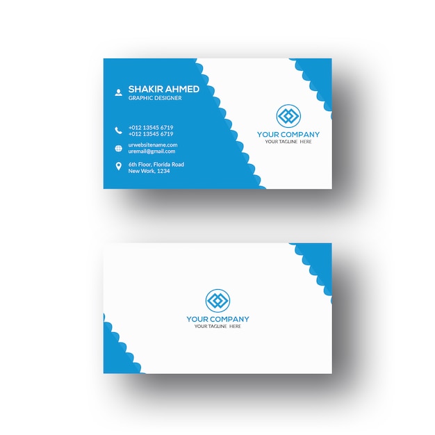 PSD corporate business card