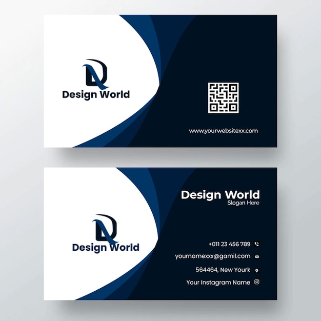 Corporate business card