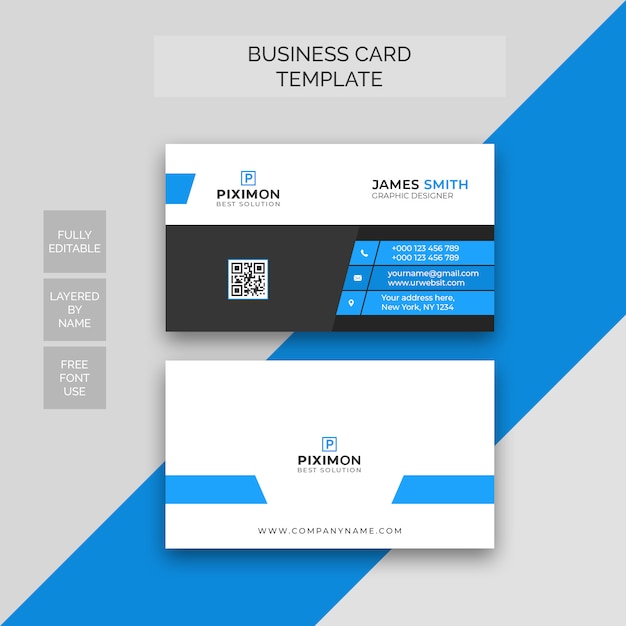 corporate business card