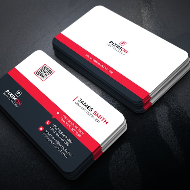 Corporate business card