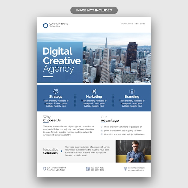 Corporate Business Flyer Template