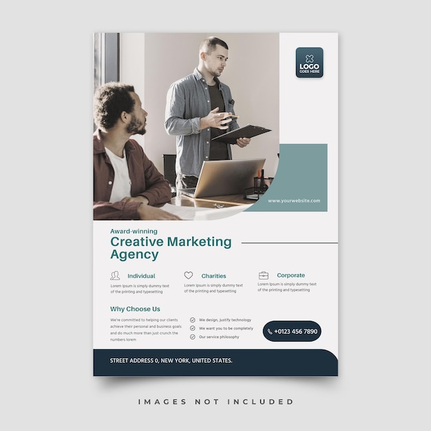 PSD corporate business flyer template