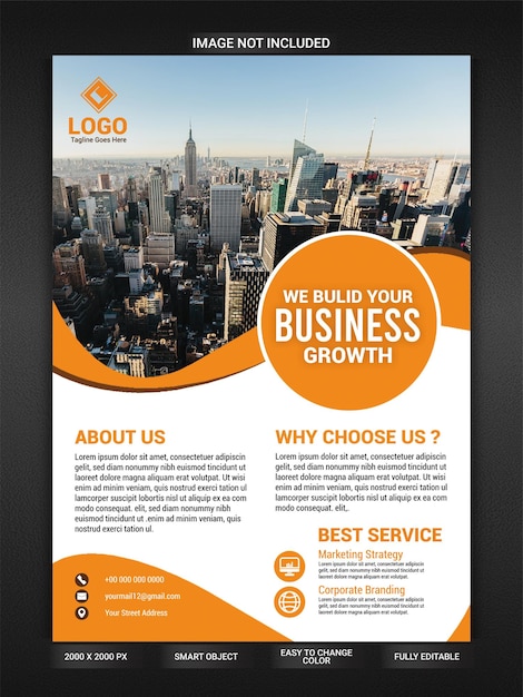 PSD corporate business flyer template