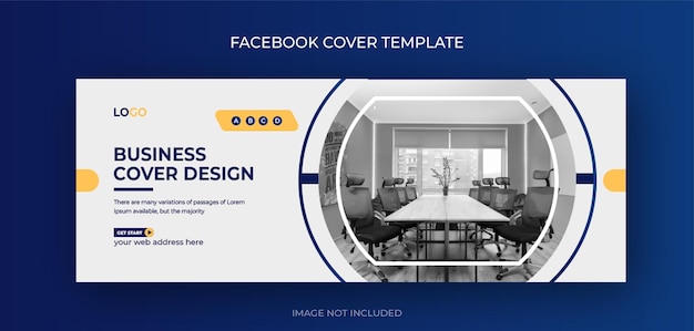 PSD corporate business marketing social media facebook cover and web banner template