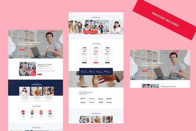 PSD corporate business psd template