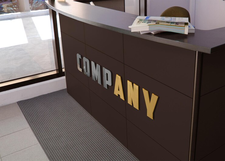 corporate company Mockup