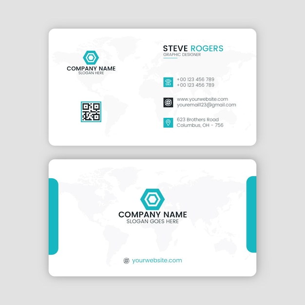 PSD corporate creative business card