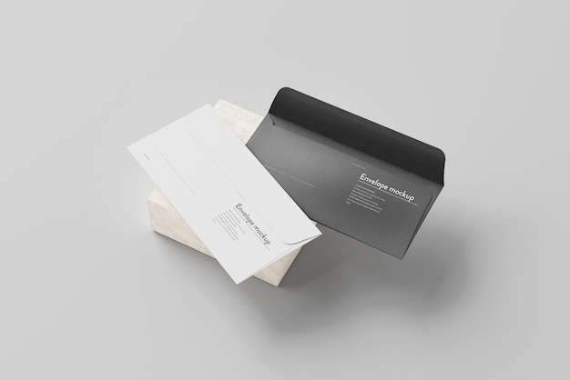 Corporate envelope mockups