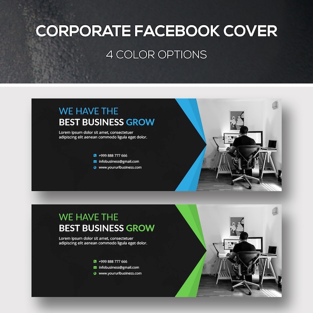 Corporate facebook cover