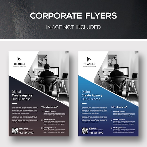 Corporate flyer