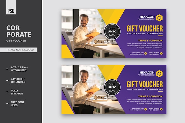 Corporate gift voucher