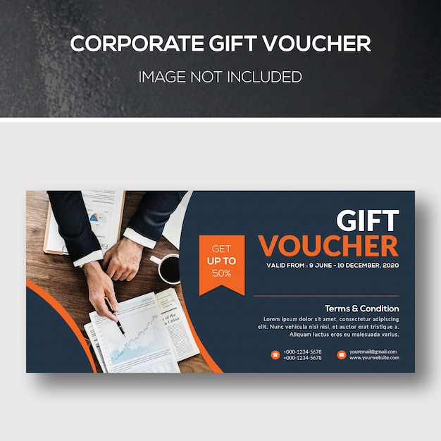 PSD corporate gift voucher