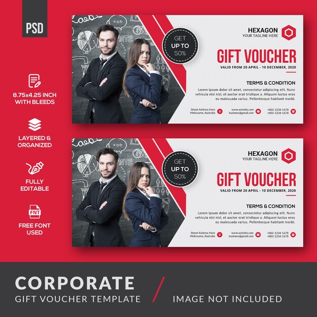 Corporate gift voucher