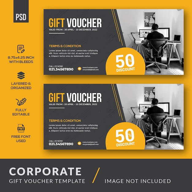 Corporate gift voucher