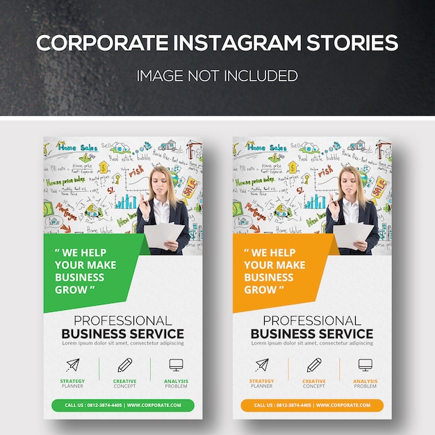 Corporate instagram stories