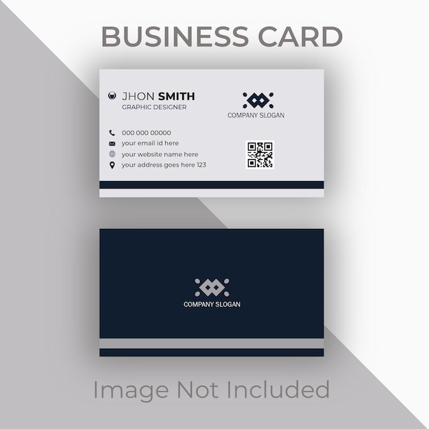 Corporate modern Business Card design template