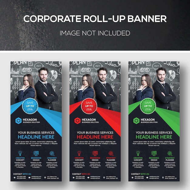 Corporate Roll-up Banner