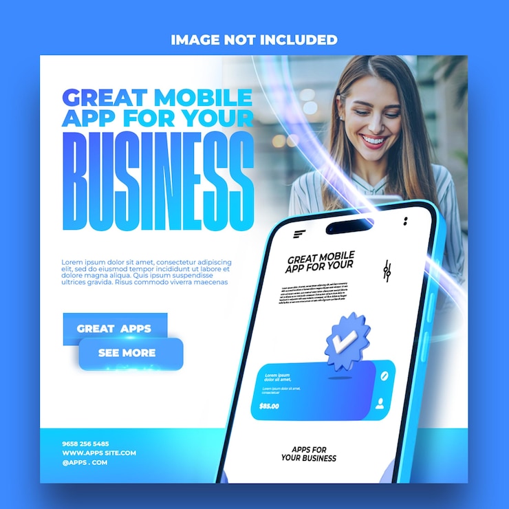 corporate social media banner or Instagram post template design