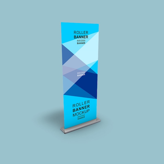 Corporatief xbanner standup updatepakket mockup