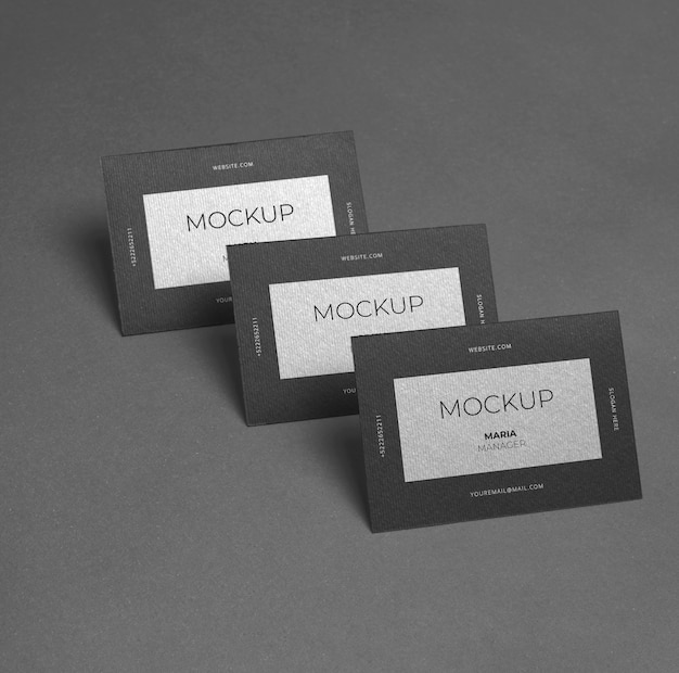 PSD corporation stationery mock-up composition