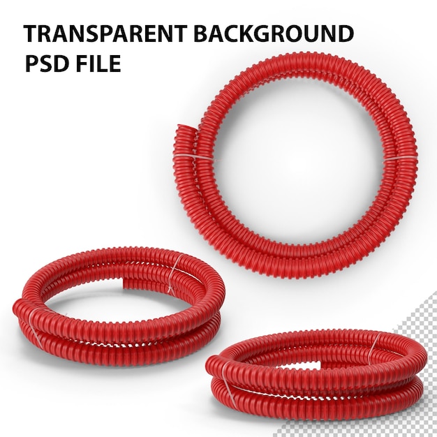 PSD corrugated hose png