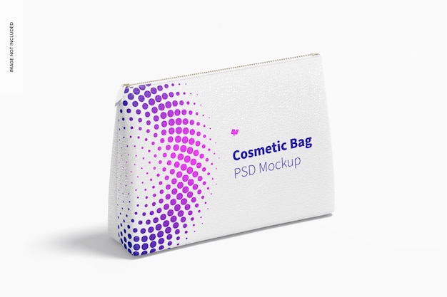 Mockup di borsa cosmetica