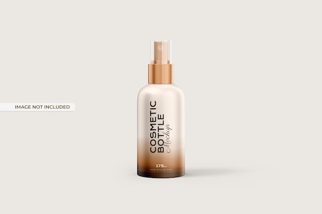 Bottiglia cosmetica mockup