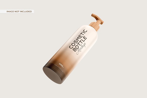 Bottiglia cosmetica mockup