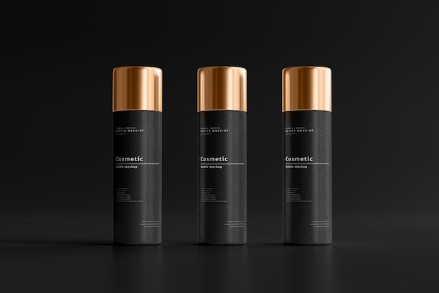 Cosmetic bottle mockup