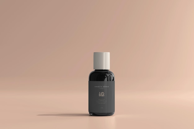 Cosmetic bottle mockup