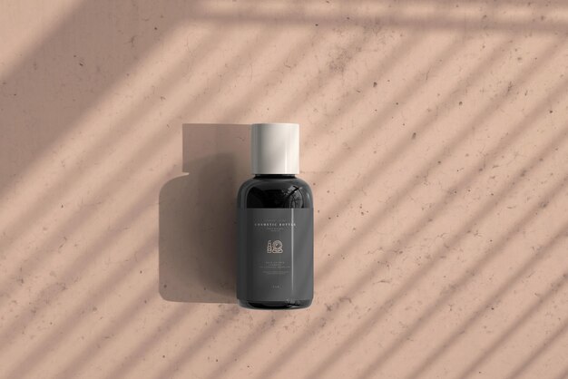 PSD cosmetic bottle mockup